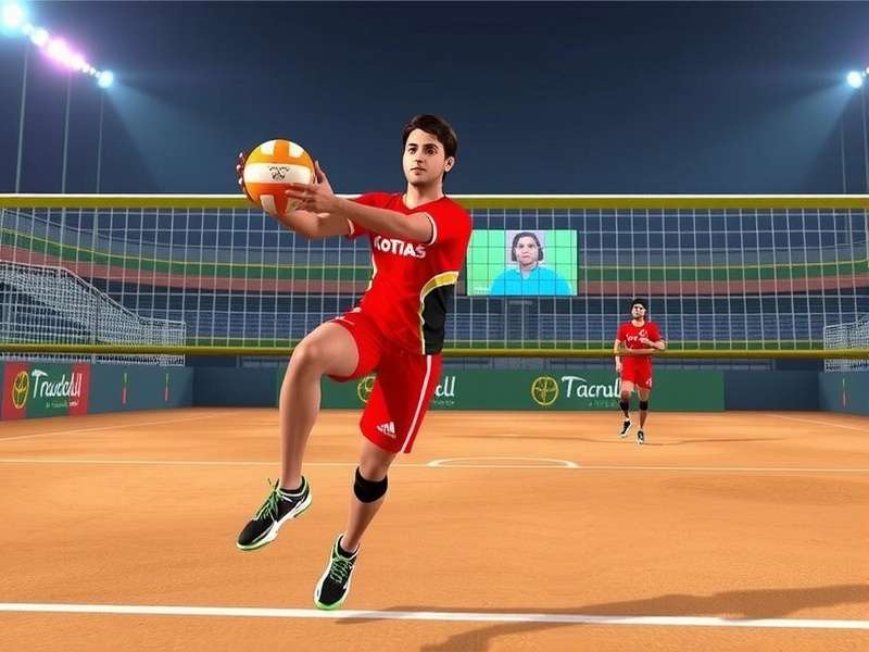 Rajasthan Volley Ace Gameplay Screenshot